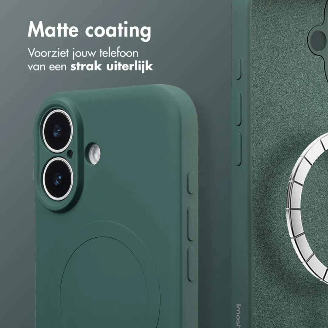 Imoshion iPhone 17 MagSafe Hoesje - Donkergroen