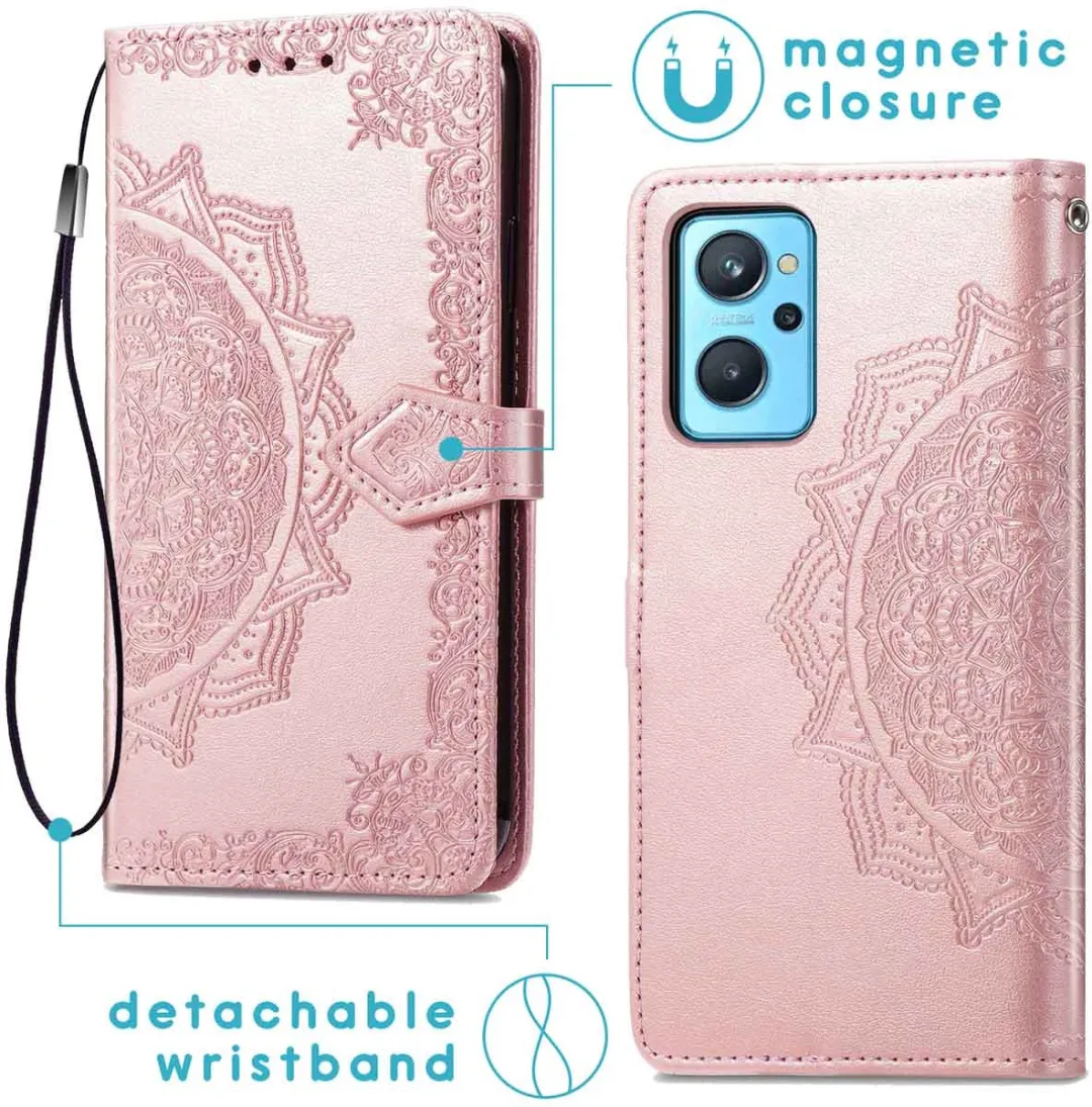 imoshion Hoesje Oppo A76 Rosé Goud - 3 Pasjes
