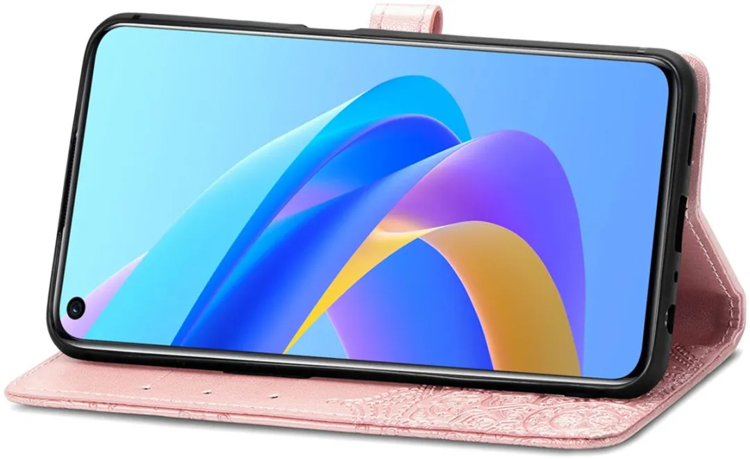 imoshion Hoesje Oppo A76 Rosé Goud - 3 Pasjes
