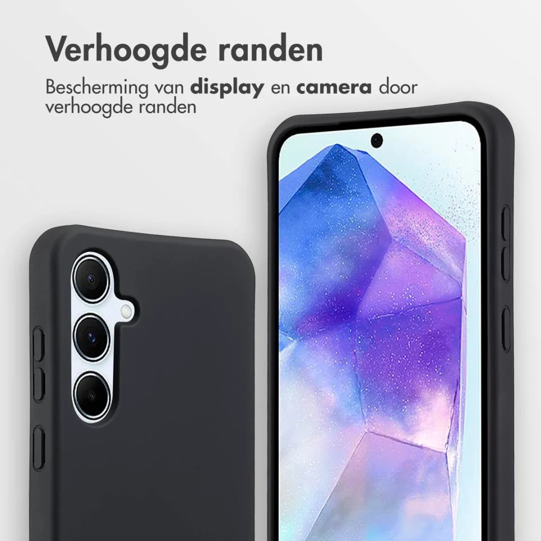 Imoshion Hoesje Samsung Galaxy A55 - Zwart - afbeelding 2 van 6