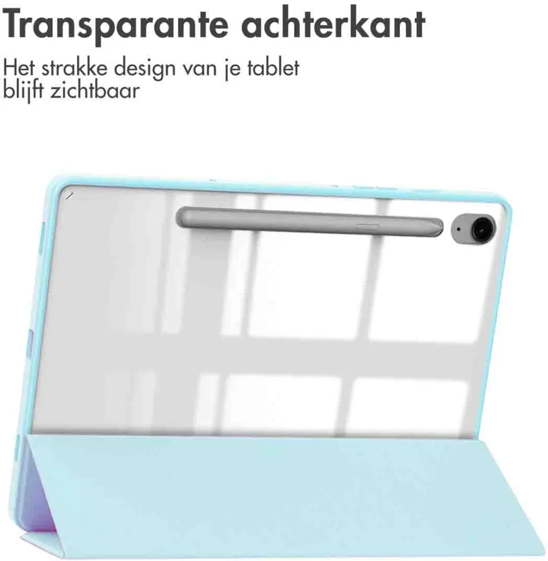 imoshiion Tablethoes SH00067768 - Trifold Hardcase - Lichtblauw