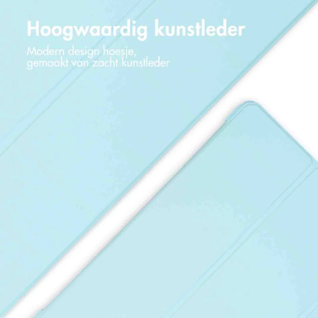 imoshiion Tablethoes SH00067768 - Trifold Hardcase - Lichtblauw