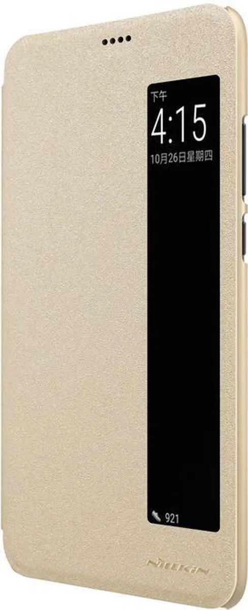 Nillkin New Sparkle View Book Case Huawei P20 - Goud - afbeelding 4 van 6