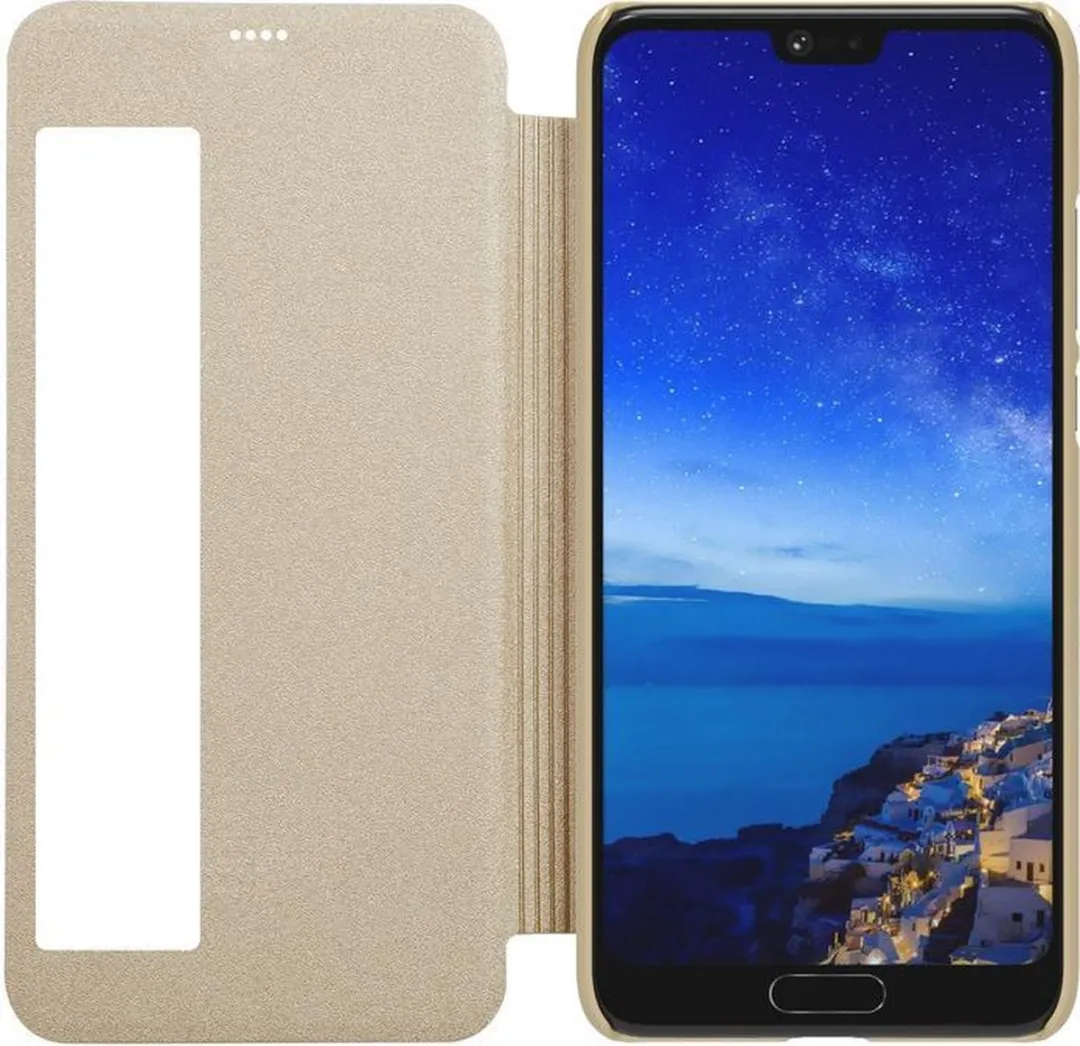 Nillkin New Sparkle View Book Case Huawei P20 - Goud - afbeelding 5 van 6