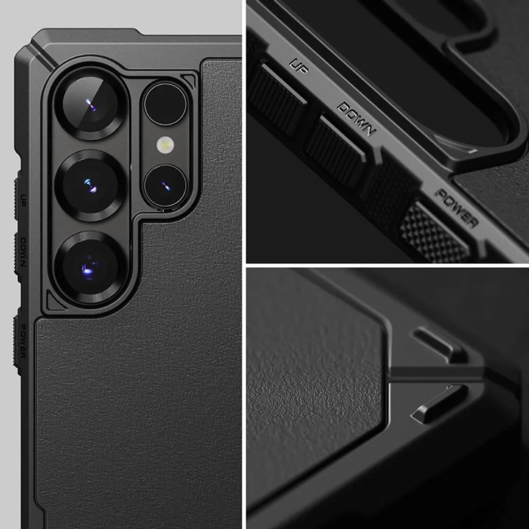 Ringke Rugged Gear Magnetic Voor Galaxy S25 Ultra - Transparent