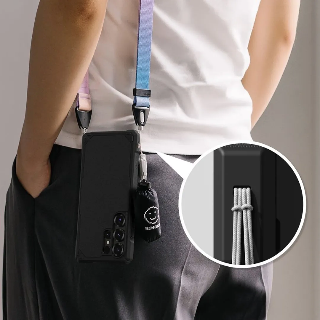 Ringke Rugged Gear Magnetic Voor Galaxy S25 Ultra - Transparent