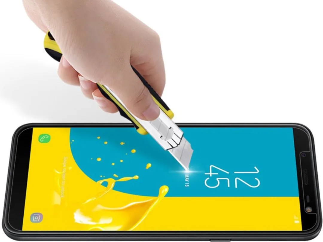 Nillkin Tempered Glass Screenprotector Samsung Galaxy J6 9H Nano - afbeelding 5 van 6