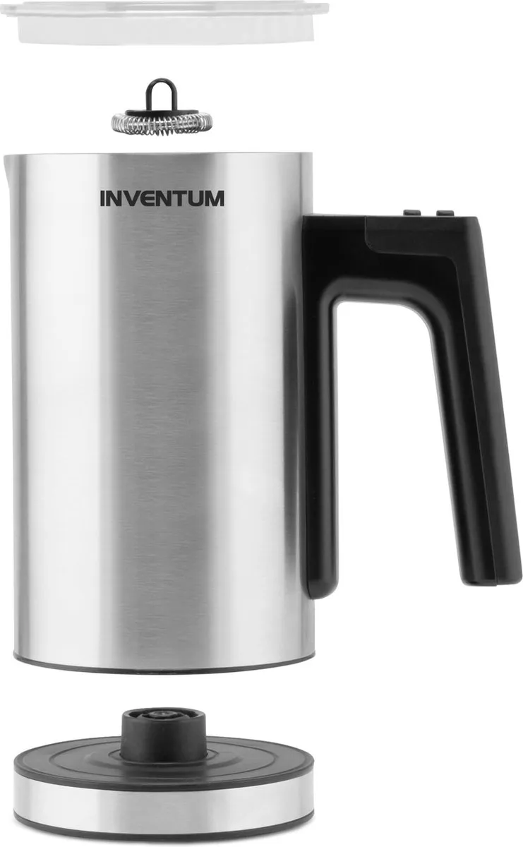 Inventum MK560S Elektrische Melkopschuimer 500W - RVS/Zwart