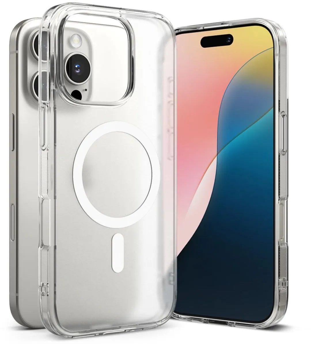 Ringke Fusion Magnetic iPhone 16 Pro Max Hoesje - Transparant