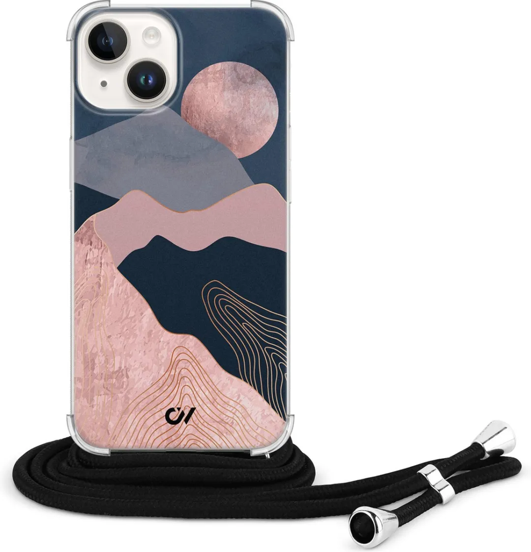 Casevibes Telefoonhoesje iPhone 14 Landscape Roze - C/14/UV/005