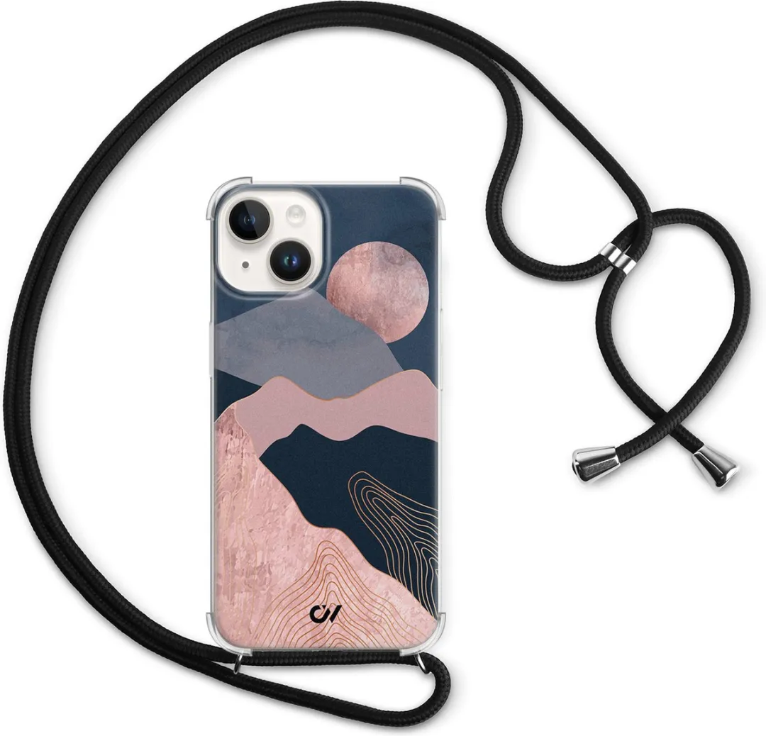 Casevibes Telefoonhoesje iPhone 14 Landscape Roze - C/14/UV/005