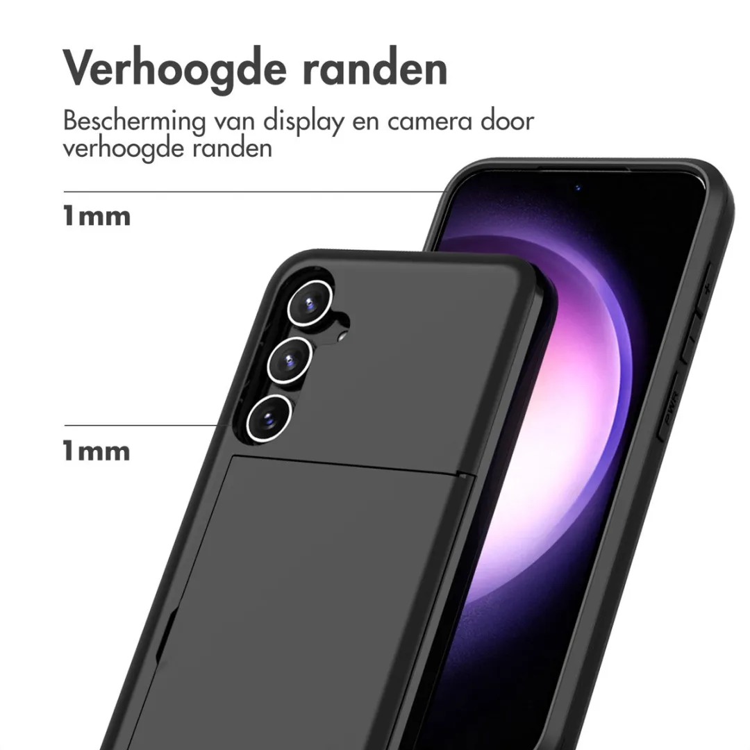 Imoshion Hoesje Samsung Galaxy S23 FE - Pasjeshouder - 2 Stuks - Zwart - afbeelding 6 van 6