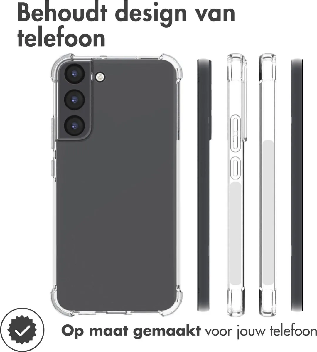 imoshion Hoesje Samsung Galaxy S22 Plus - Transparant
