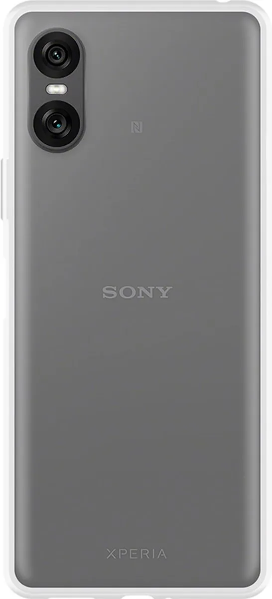 Just in Case Cazy Hoesje Sony Xperia 10 VI - Transparant