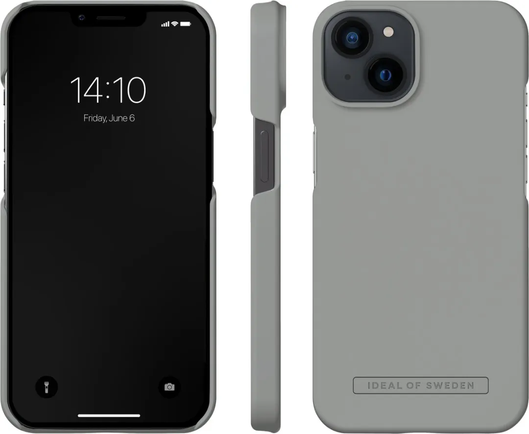 iDeal of Sweden iPhone 13 Hoesje - Grijs - MagSafe
