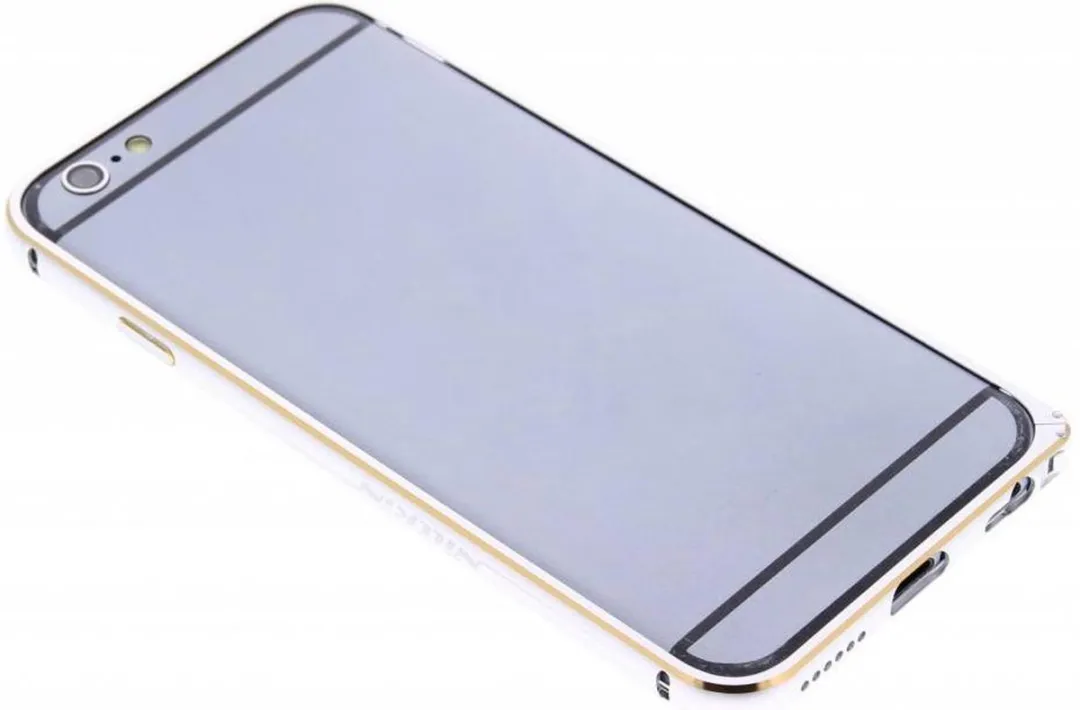 Nillkin Gothic Metal Frame iPhone 6/6s - MPN 6G00003211 - Goud/Zilver - afbeelding 2 van 5