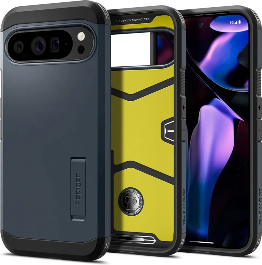 Spigen Tough Armor Hoesje ACS07727 - Blauw/Grijs