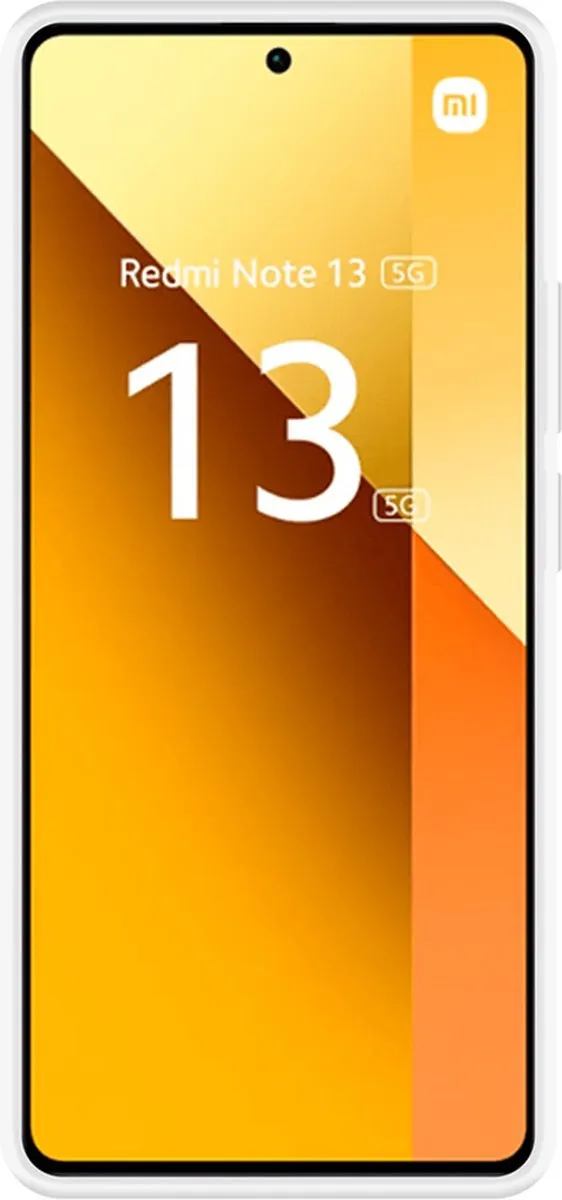 Just in Case Cazy Hoesje Xiaomi Redmi Note 13 5G - Siliconen - Transparant