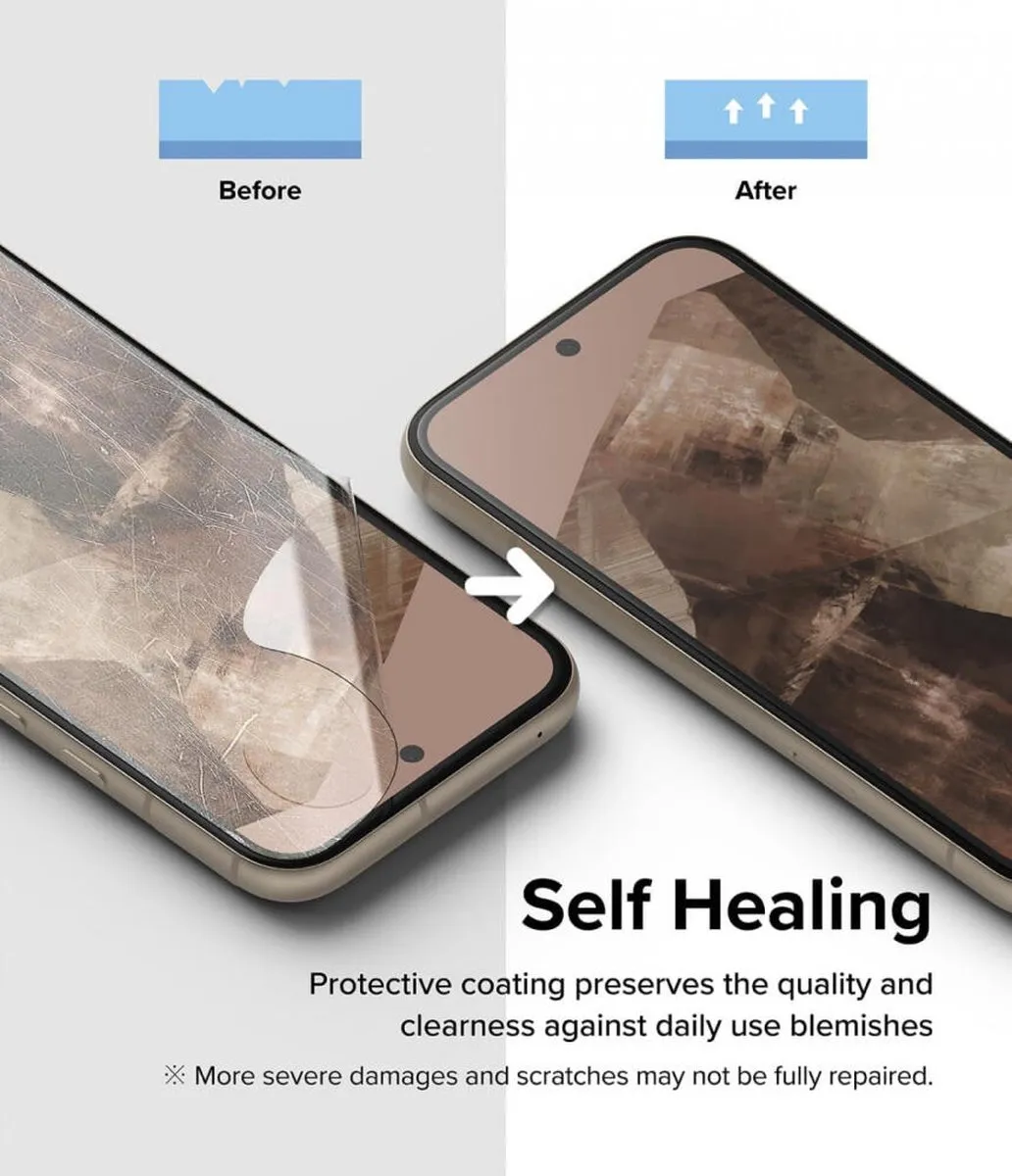 Ringke Screen Protector Google Pixel 8a - Dual Easy Film - 2 Stuks