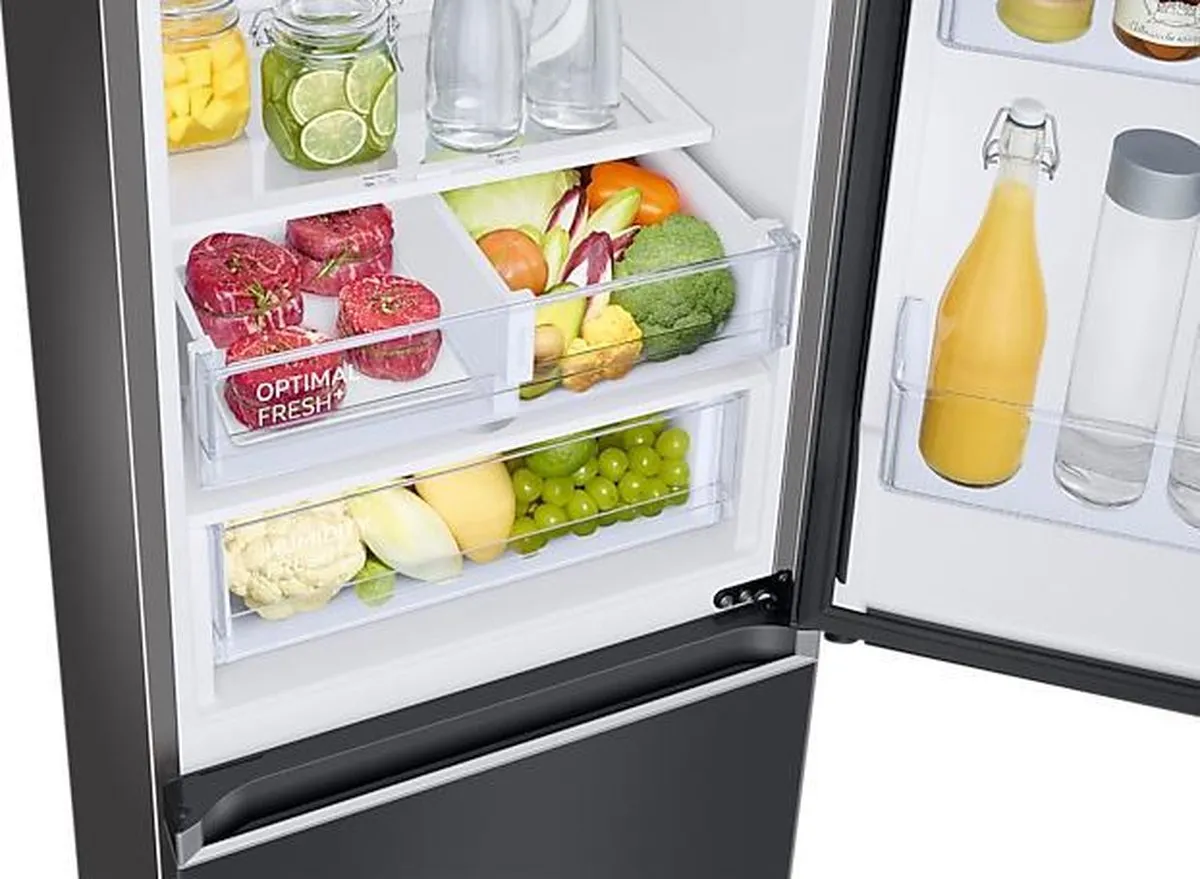 Samsung RB34T674EB1 Koel-vriescombinatie 344L - Zwart