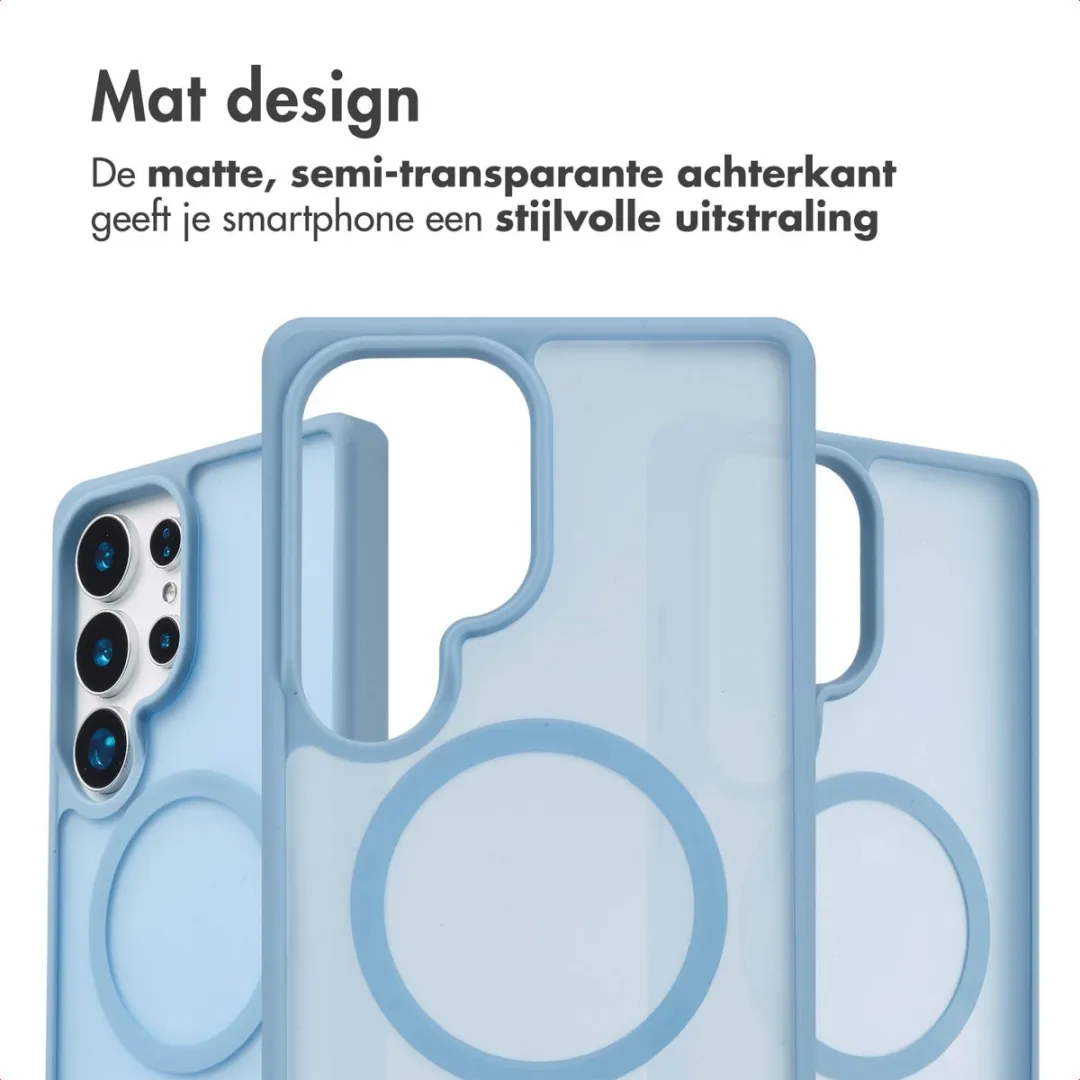 Imoshion Hoesje Samsung Galaxy S25 Ultra - Lichtblauw MagSafe