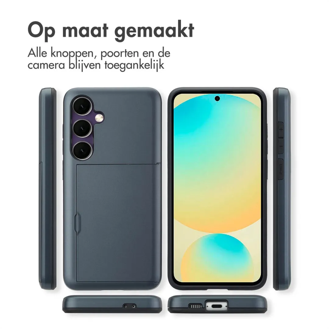 Imoshion Hoesje Samsung Galaxy S24 FE - 2 Pasjes - Donkerblauw - afbeelding 6 van 6
