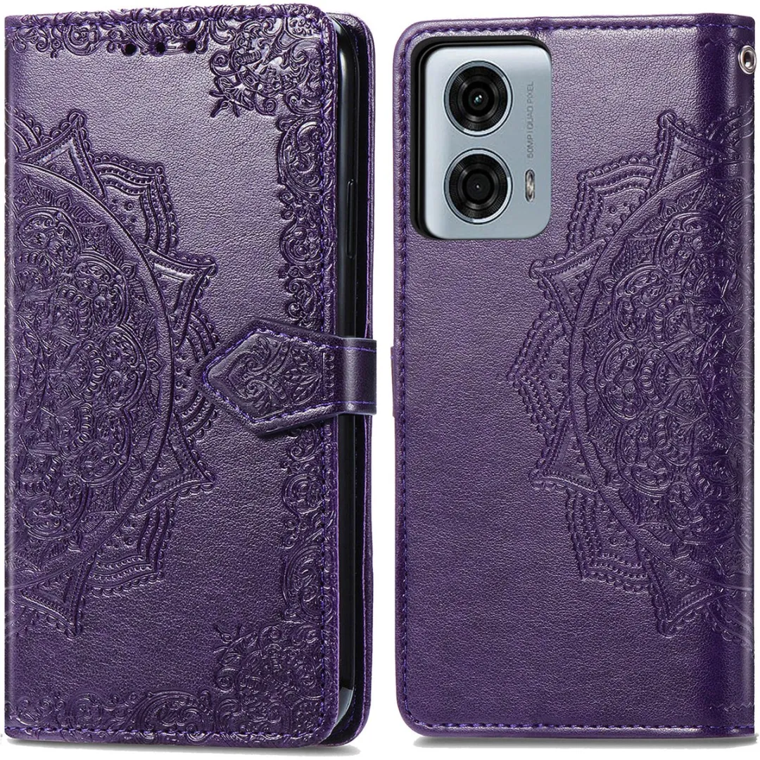 Imoshion Hoesje Motorola Moto G24 Power - 3 Pasjes - Paars