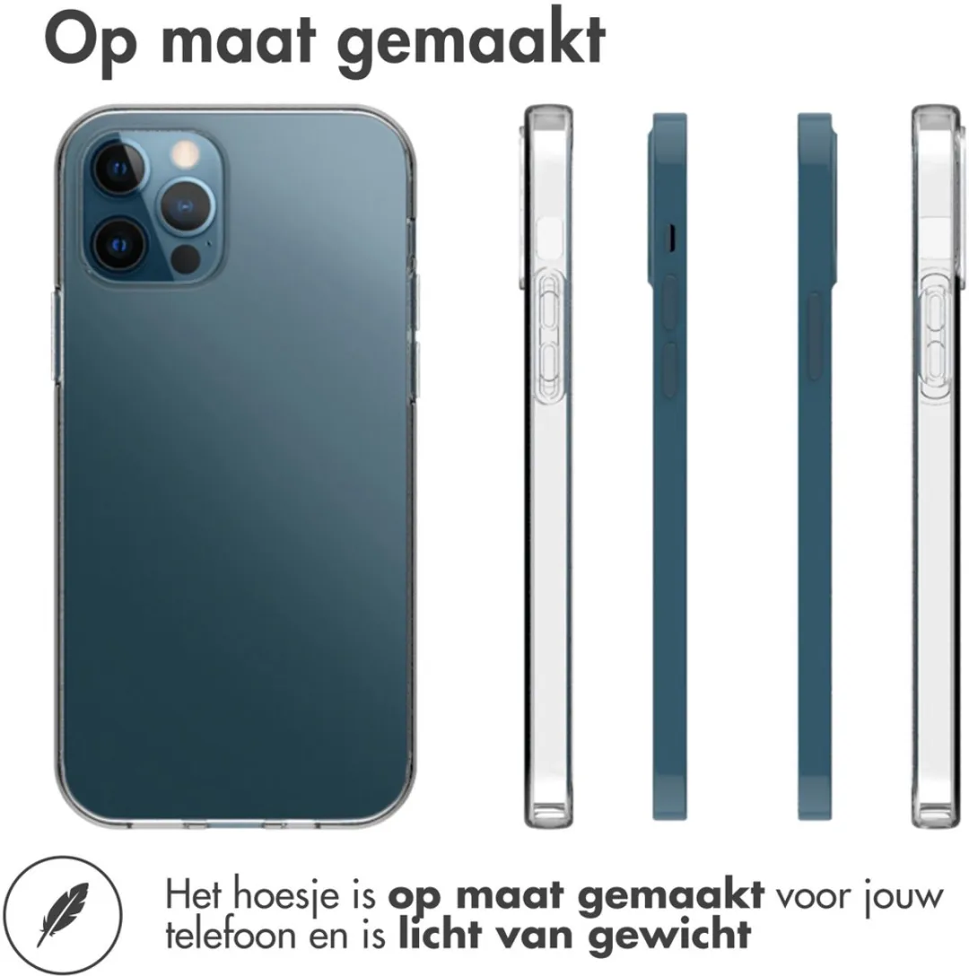 Accezz Hoesje iPhone 12 Pro/12 Transparant