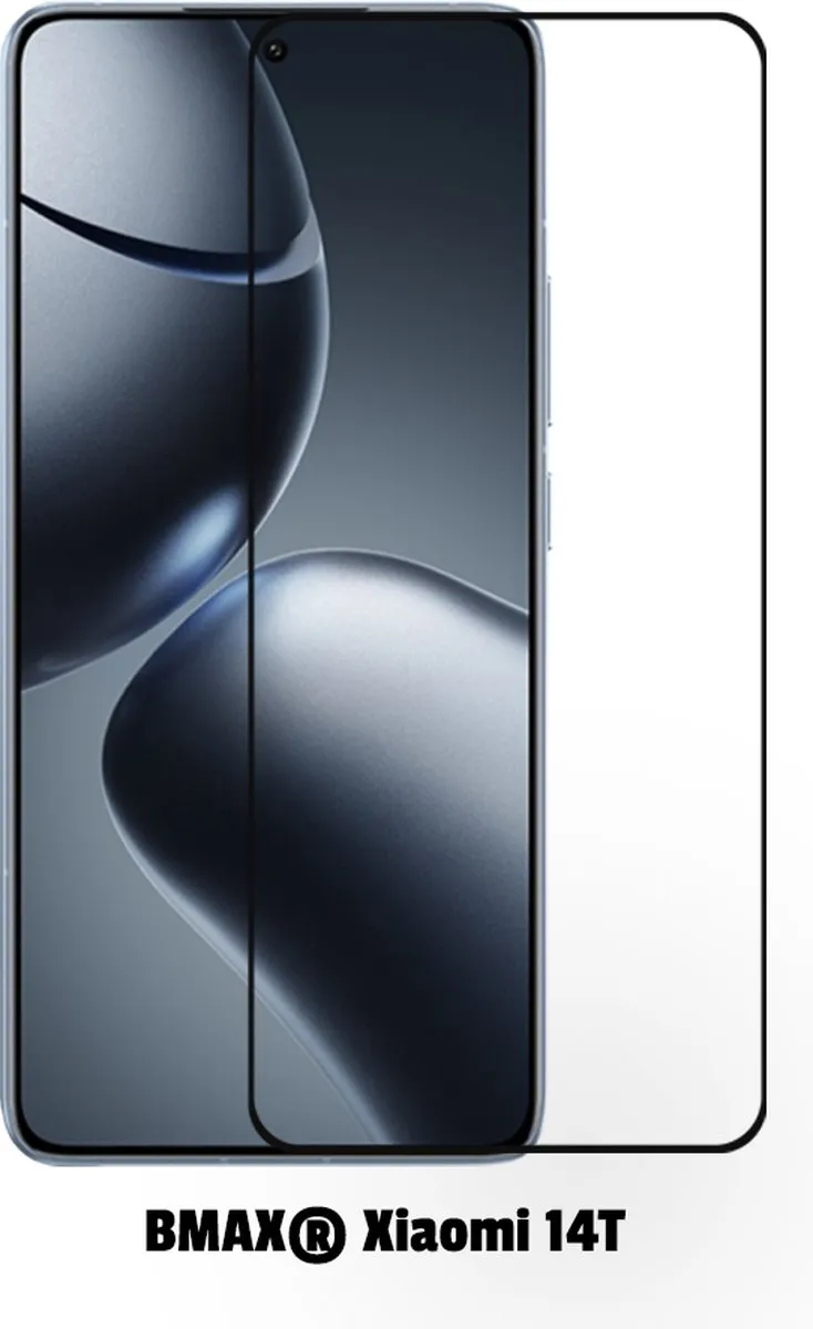 BMAX Screenprotector Xiaomi 14T 2 Stuks - Zwart