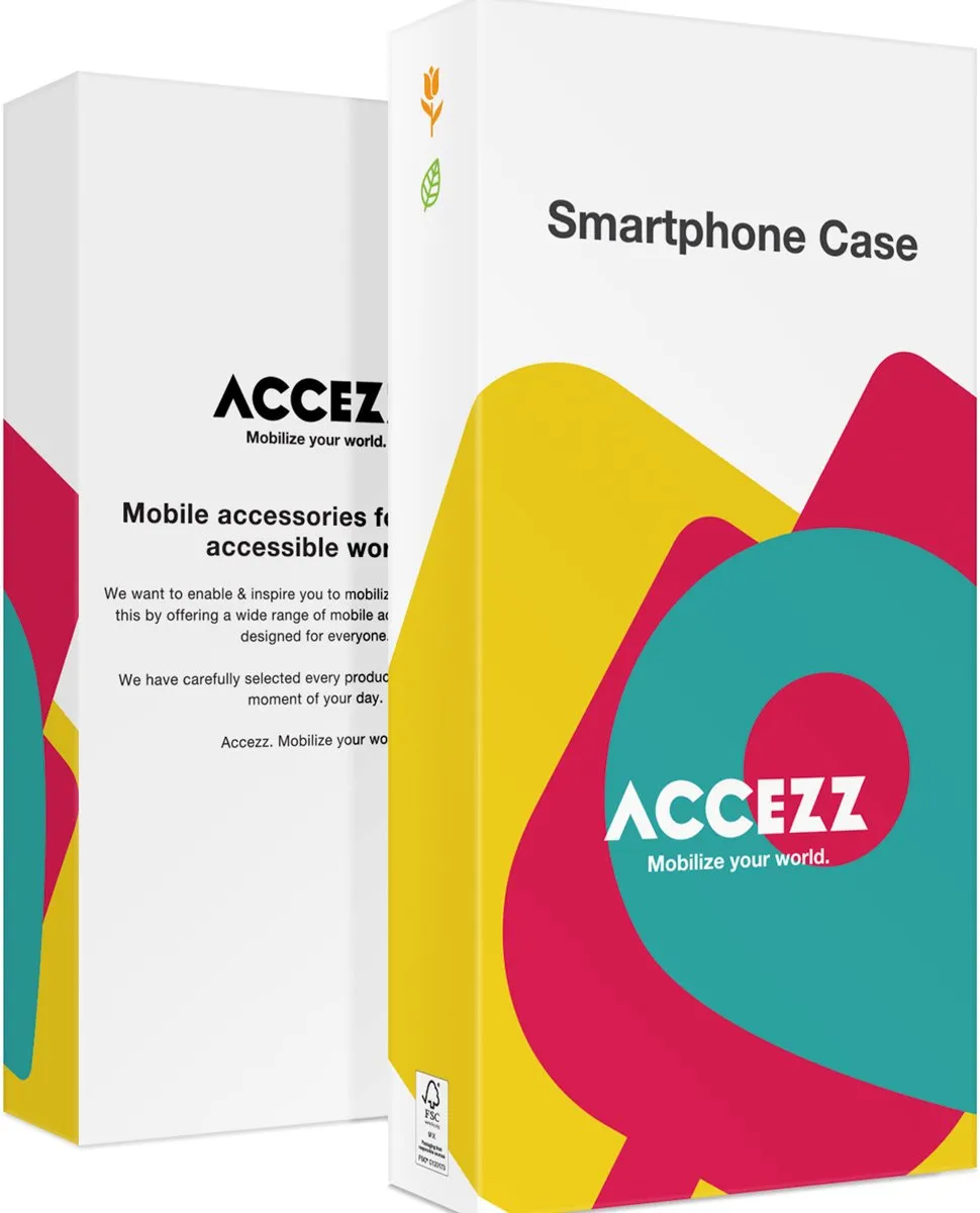 Accezz Hoesje Samsung Galaxy A54 - Transparant - 100% gerecycled