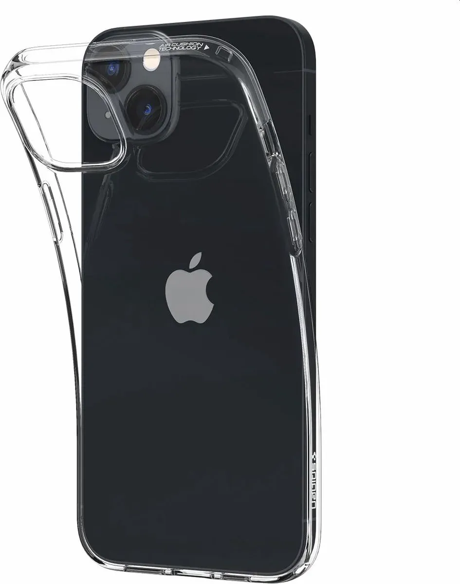 Spigen Liquid Crystal Backcover iPhone 14 - Transparant