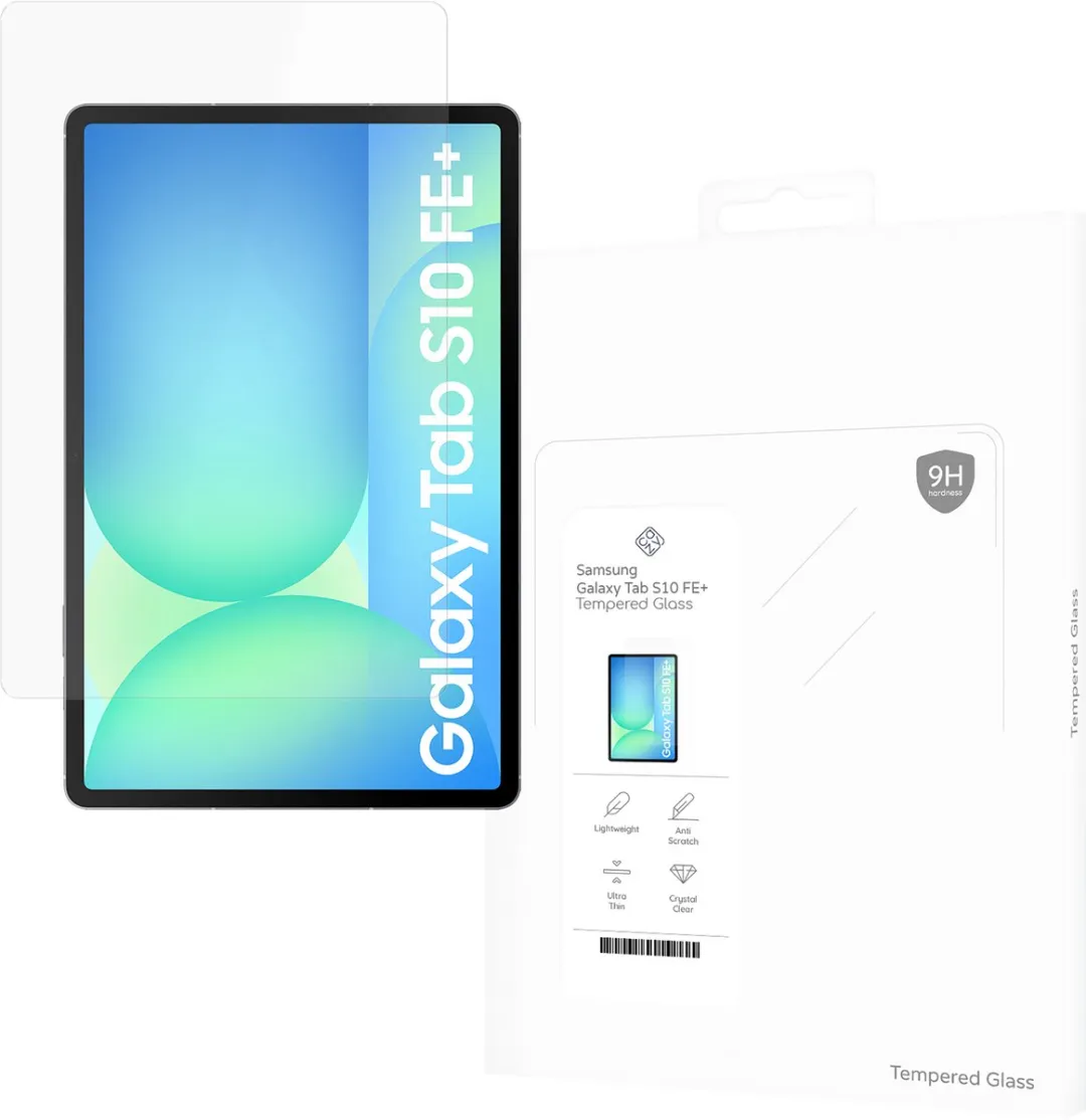 Just in Case Cazy Screenprotector SGTS10FEPTGSP - Samsung Galaxy Tab S10 FE Plus - Transparant