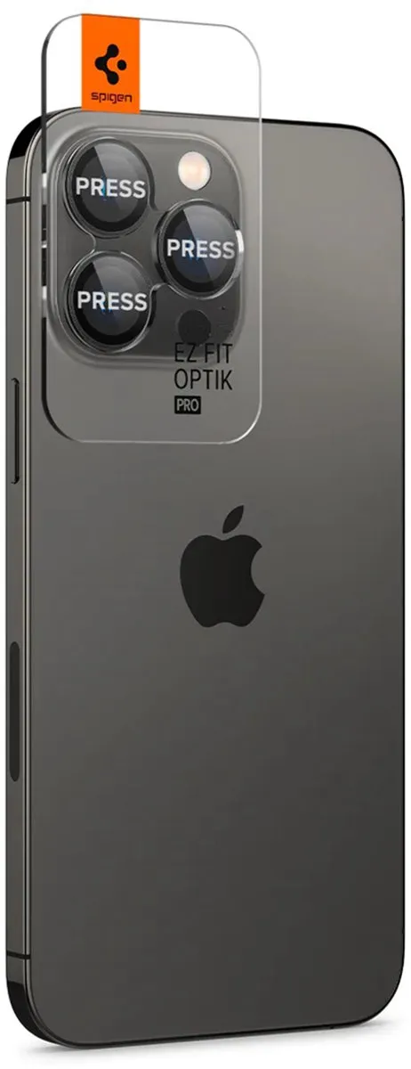 Spigen Cameralens Glass Protector AGL05205 - 2 Stuks - Zwart