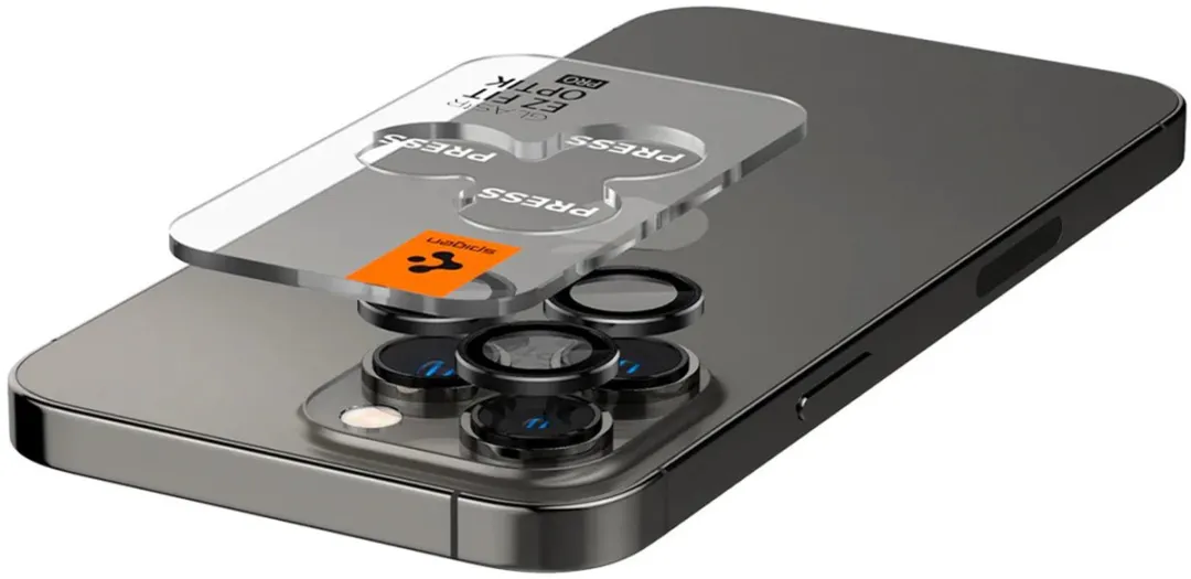 Spigen Cameralens Glass Protector AGL05205 - 2 Stuks - Zwart