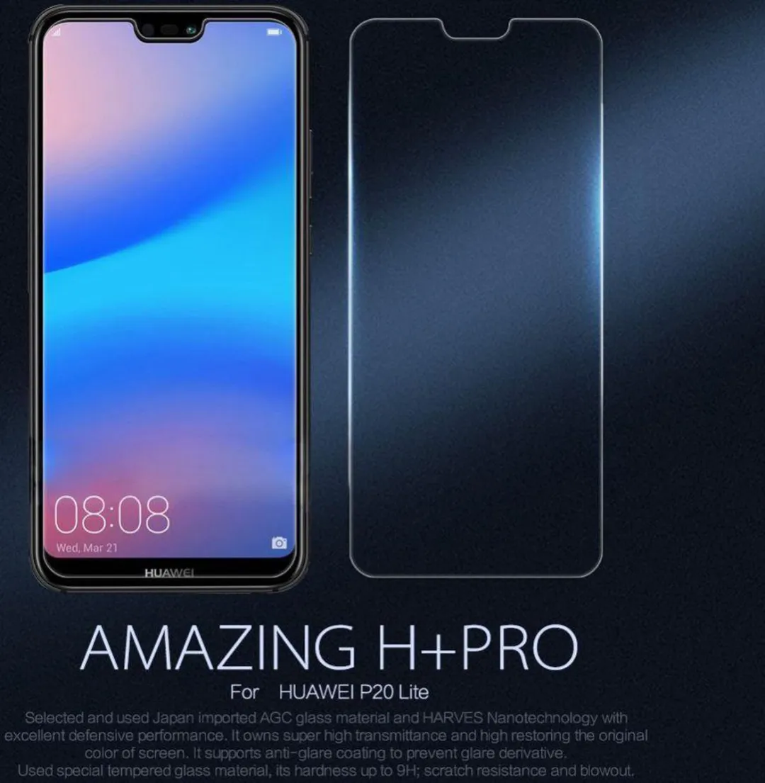 Nillkin Amazing H+ PRO Tempered Glass Huawei P20 Lite - afbeelding 2 van 6