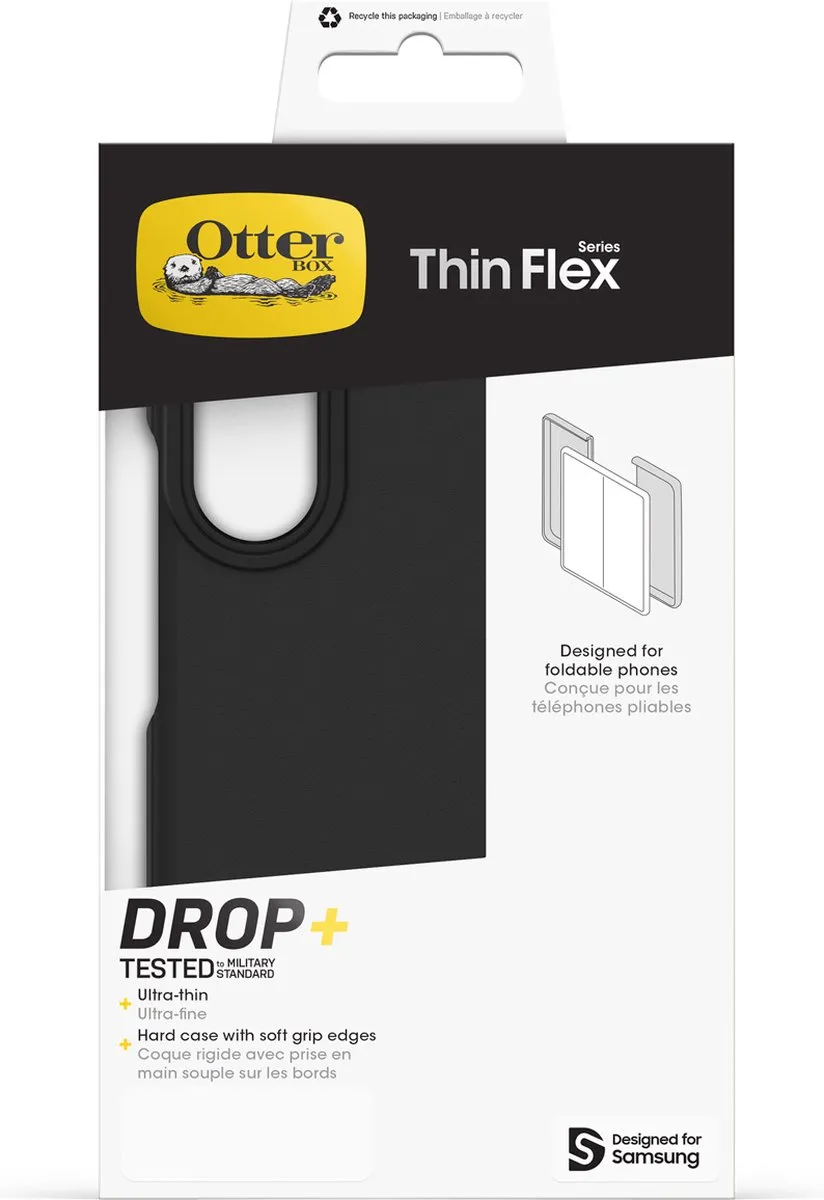 OtterBox Thin Flex Samsung Galaxy Z Fold5 77-93775 - Zwart