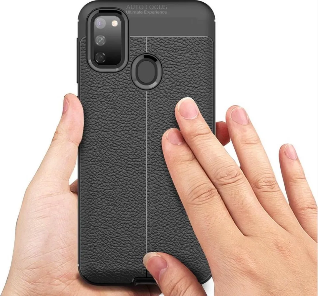 Just in Case Samsung Galaxy M21 Soft TPU Hoesje - Zwart