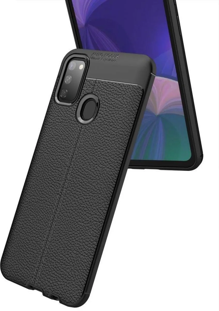 Just in Case Samsung Galaxy M21 Soft TPU Hoesje - Zwart