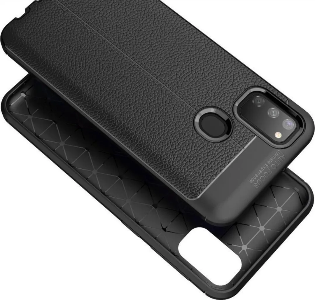 Just in Case Samsung Galaxy M21 Soft TPU Hoesje - Zwart