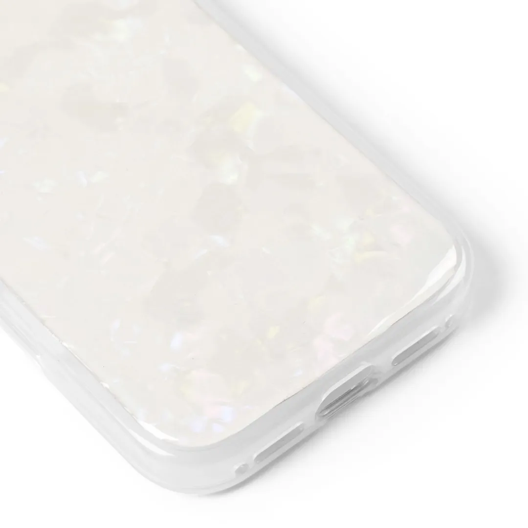 iDeal of Sweden Pearlized Case IDPLC-I2461-10 - iPhone 16 - Wit