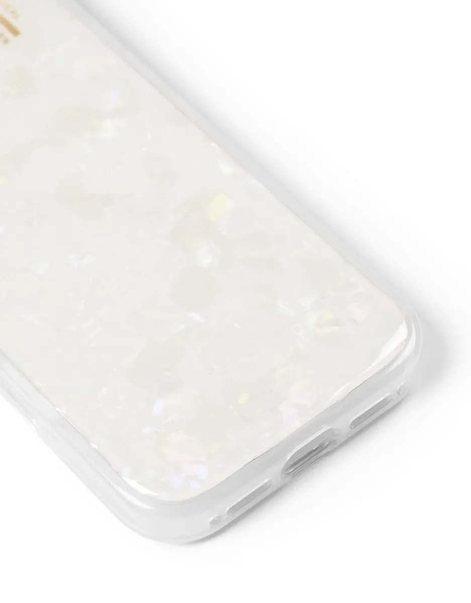 iDeal of Sweden Pearlized Case IDPLC-I2461-10 - iPhone 16 - Wit