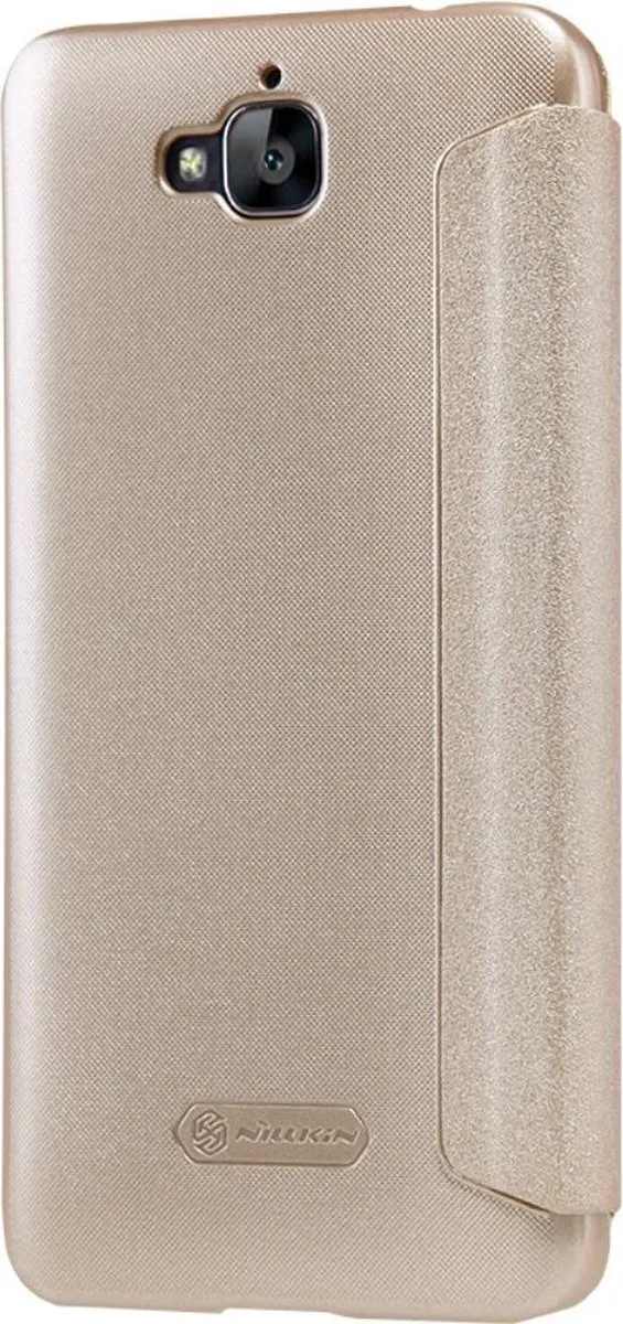 Nillkin Book Case Sparkle Series Huawei Y6 Pro - Goud - afbeelding 5 van 6