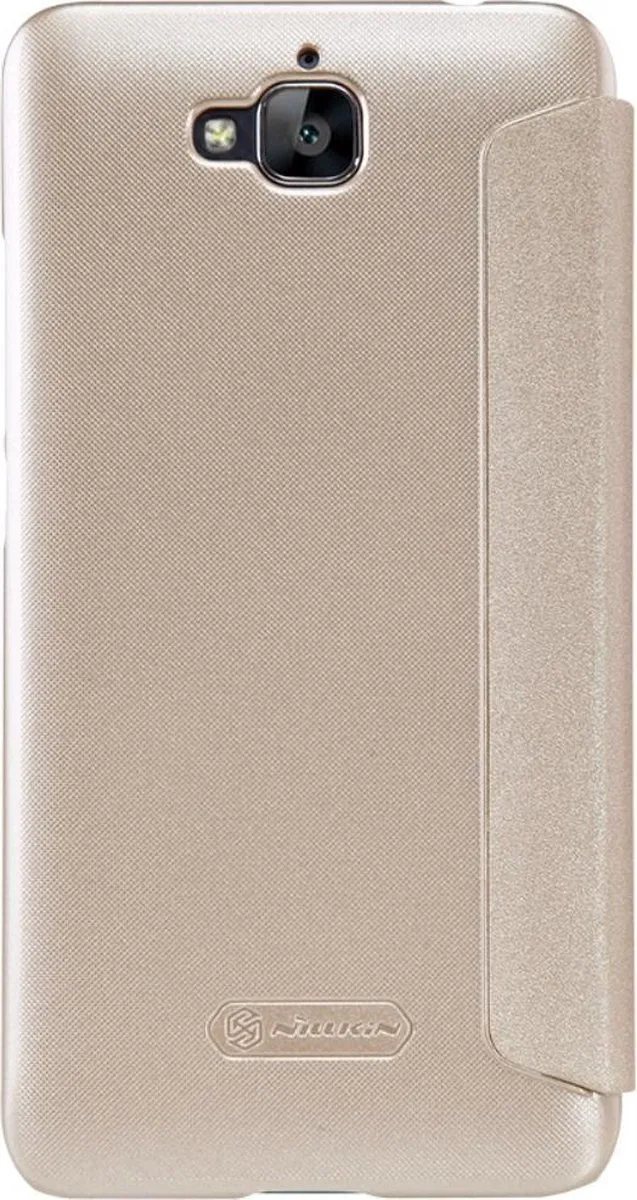 Nillkin Book Case Sparkle Series Huawei Y6 Pro - Goud - afbeelding 2 van 6