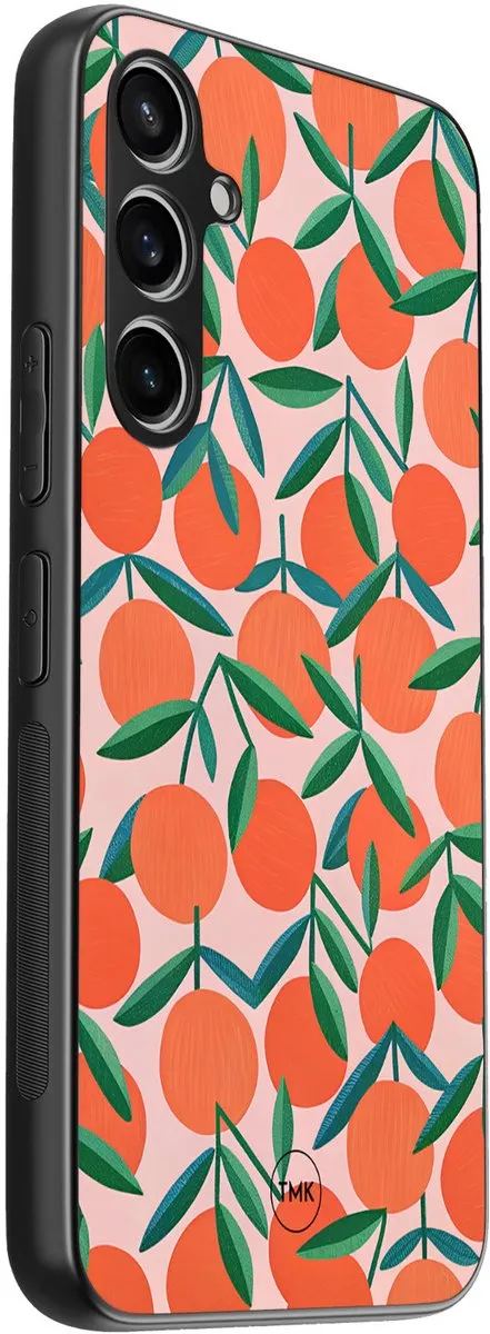 Casevibes S/S23FE/B/008 Hoesje Samsung Galaxy S23 FE - Oranje