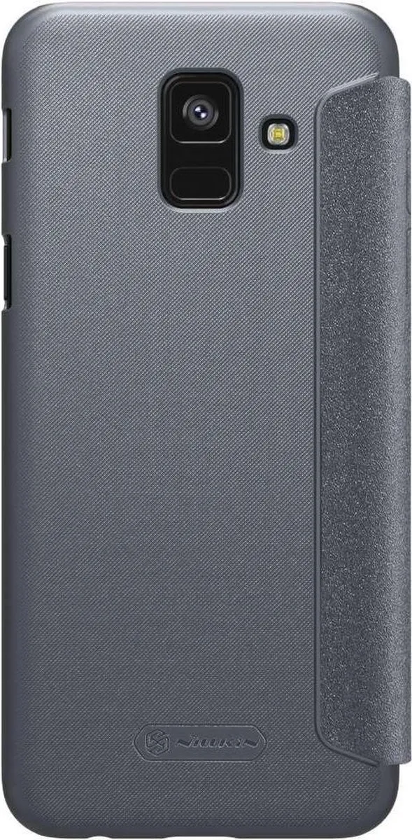 Nillkin Sparkle Series Samsung Galaxy A6 2018 Hoesje - Zwart - afbeelding 4 van 6