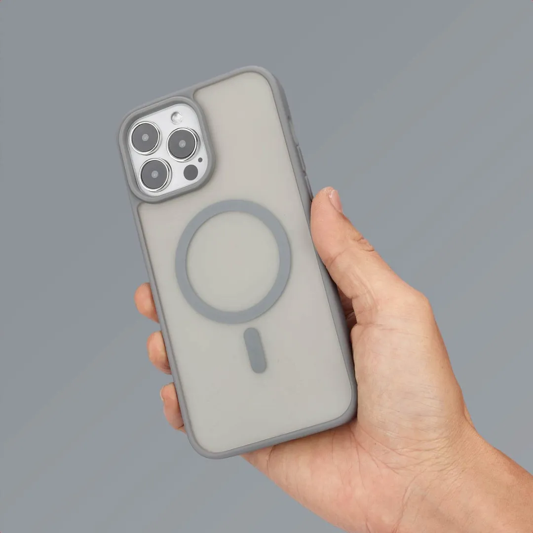 Imoshion Hoesje iPhone 14 Pro Max MagSafe - Grijs