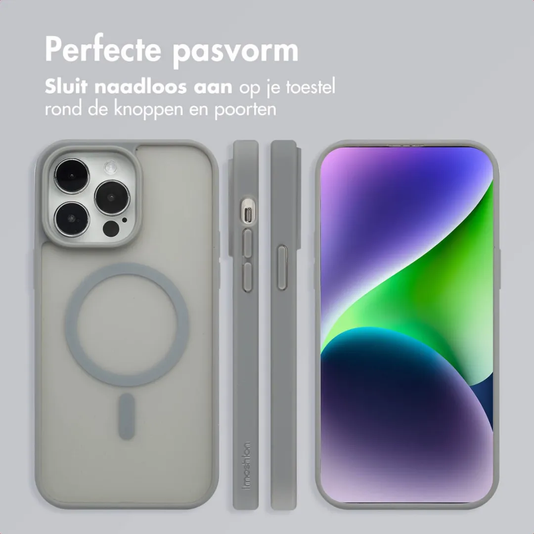 Imoshion Hoesje iPhone 14 Pro Max MagSafe - Grijs - afbeelding 6 van 6