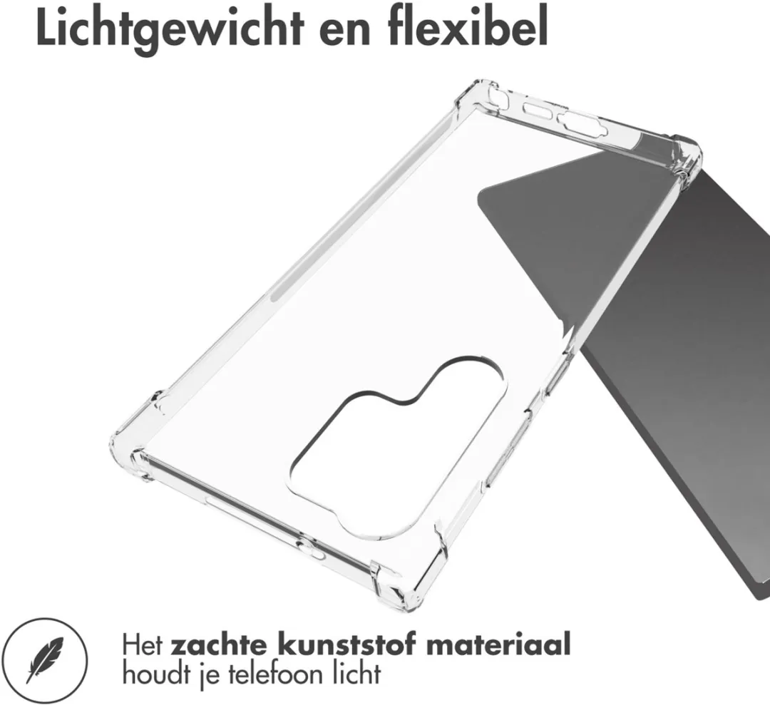 Imoshion Hoesje Samsung Galaxy S23 Ultra - Transparant
