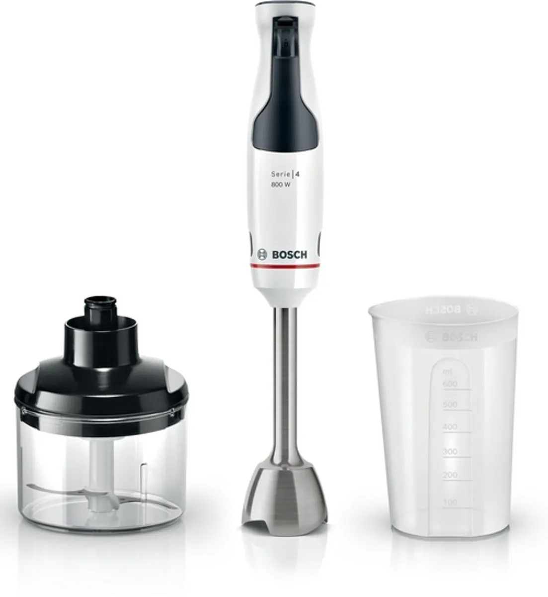 Bosch ErgoMaster MSM4W420 Staafmixer 800W - Hakmolen Inclusief