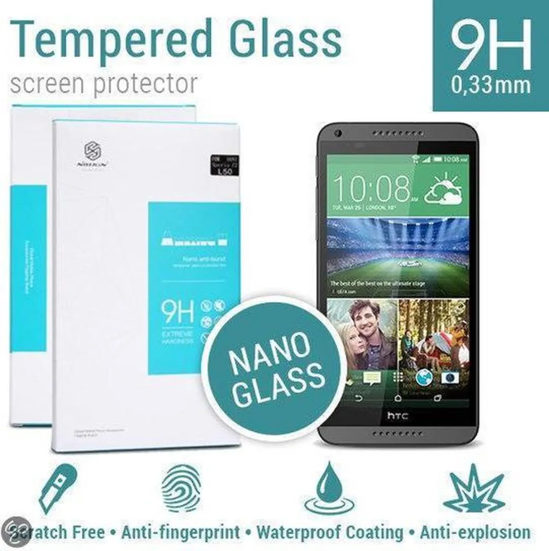 Nillkin Tempered Glass 9H Nano HTC Desire 816